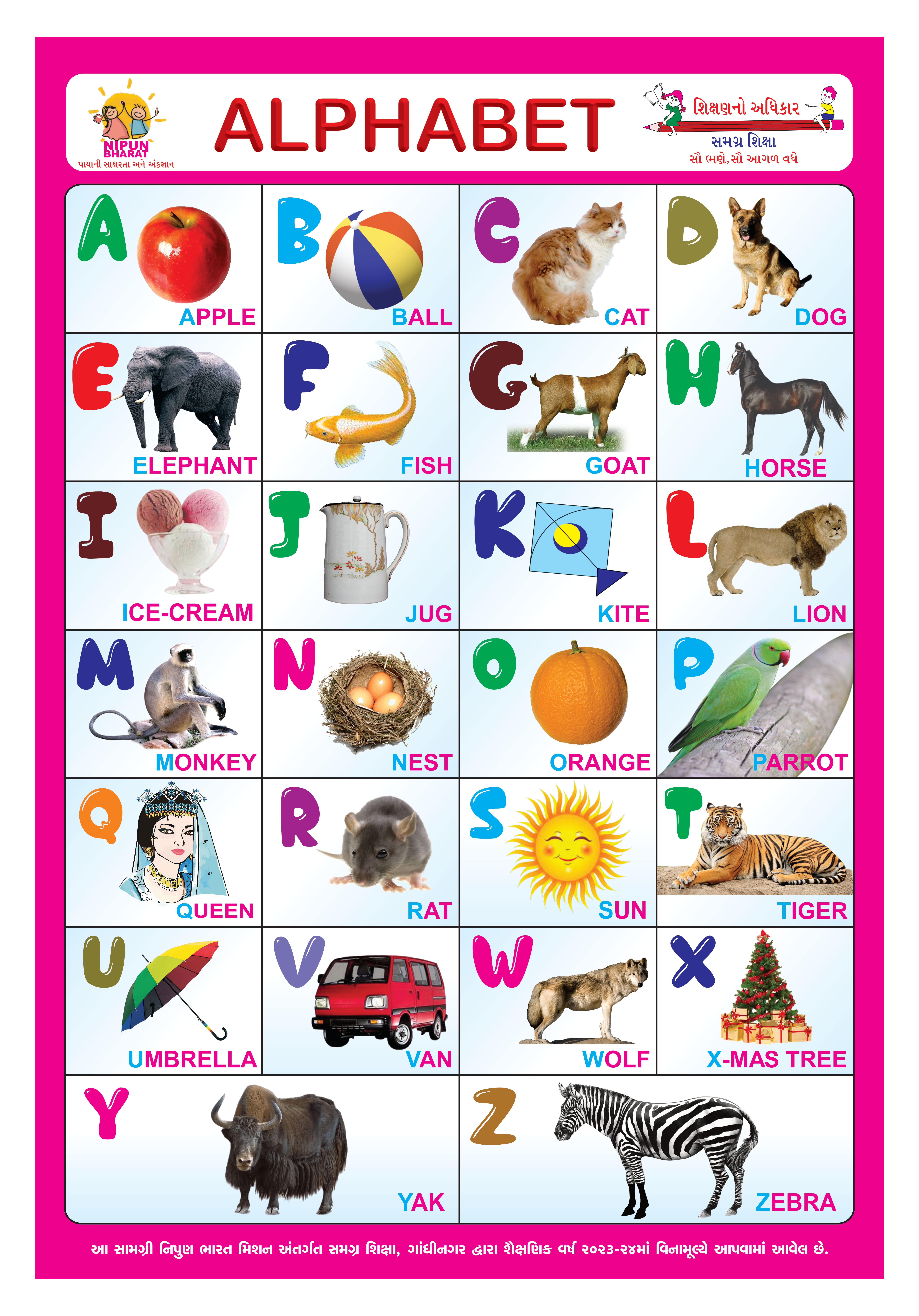 Alphabet CHART